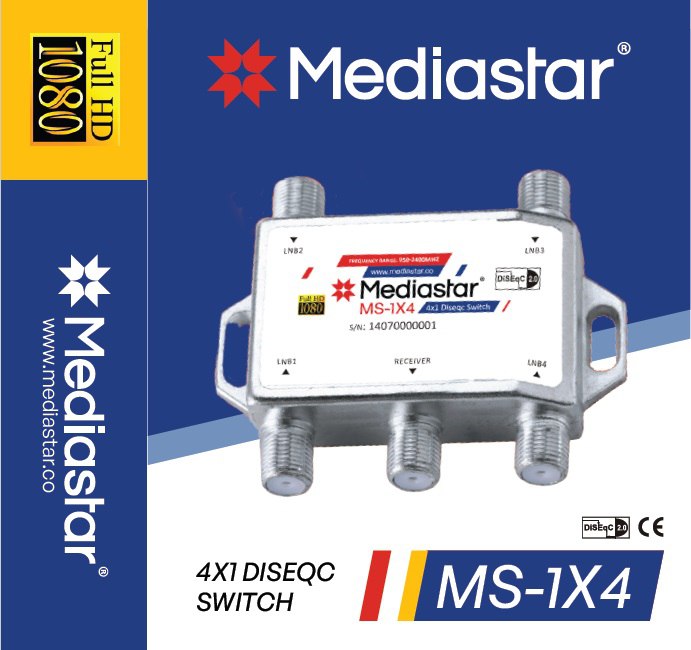 سویچر 4×1 مدیا استار